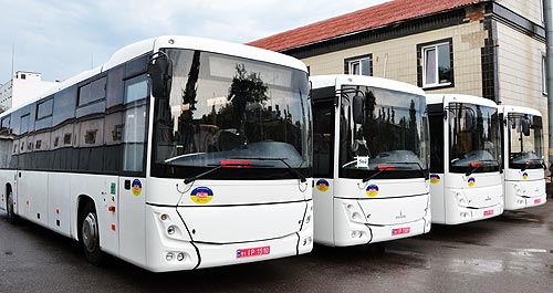 Оператор ГТС Украины получил партию автобусов МАЗ 231062